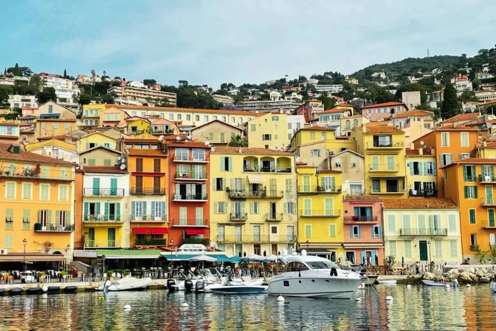 Villefranche sur mer.  french riviera with kids