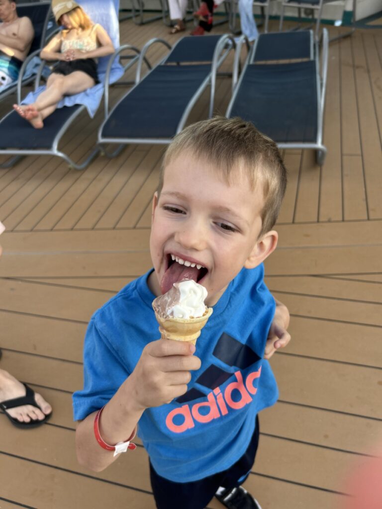 Kid eating ice cream.
Best-kid-friendly Mediterranean cruises