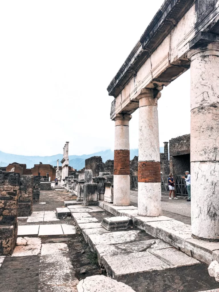 Ancient Ruins of Pompei.  