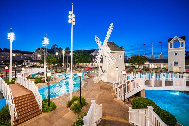 Windmill at Beach Club resort pool